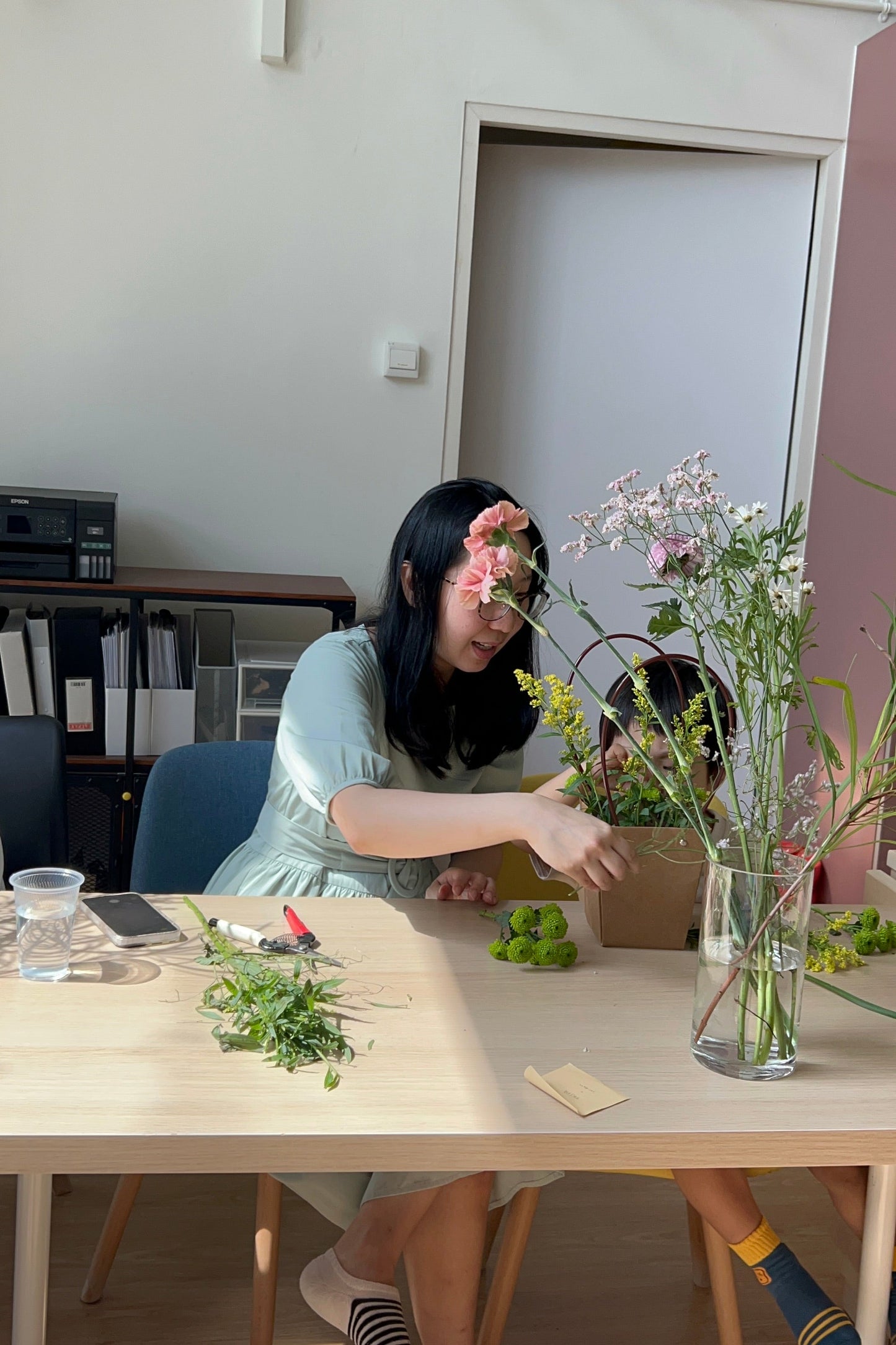Parent-Child Flower Arrangement Workshop