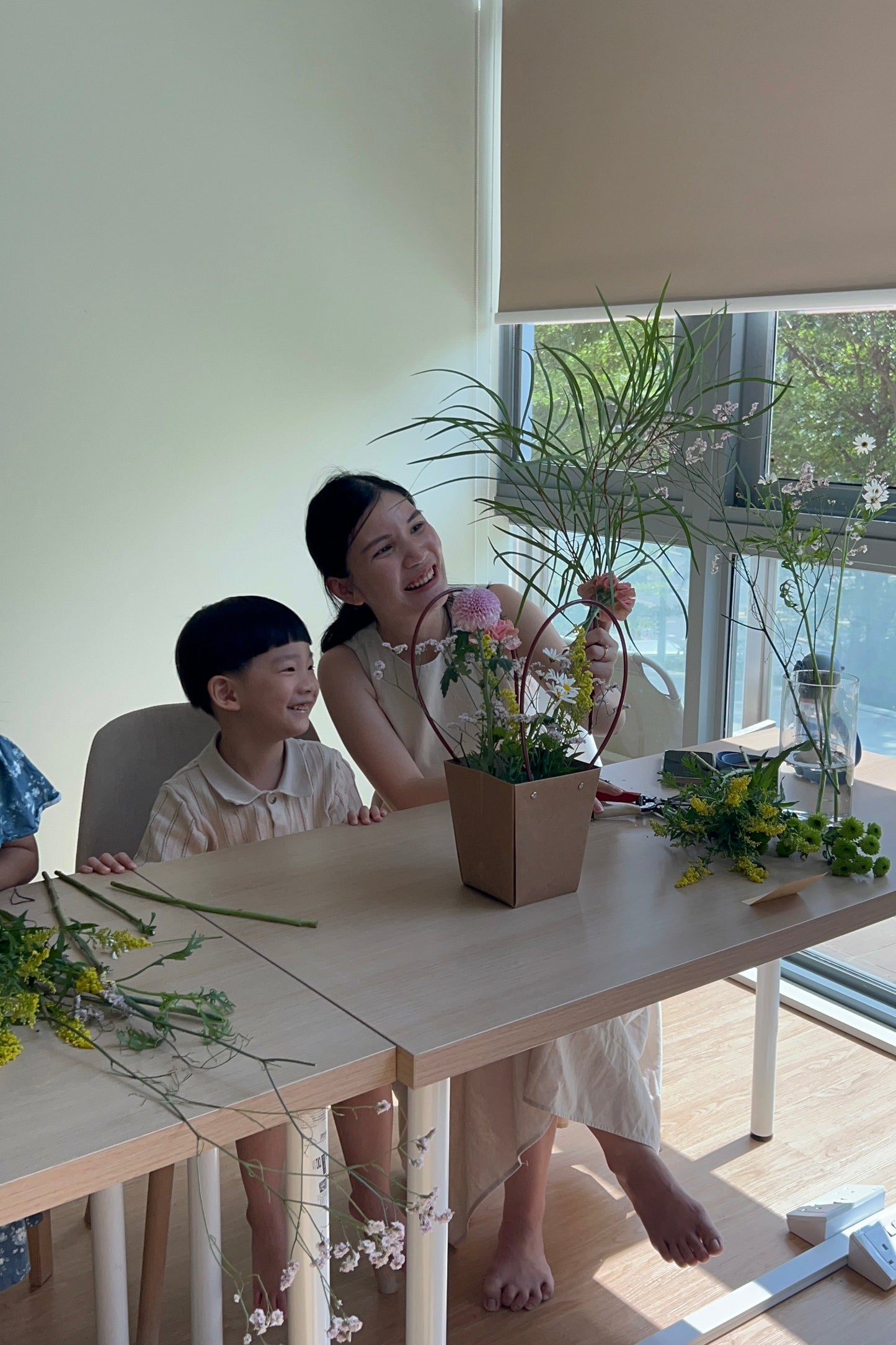 Parent-Child Flower Arrangement Workshop