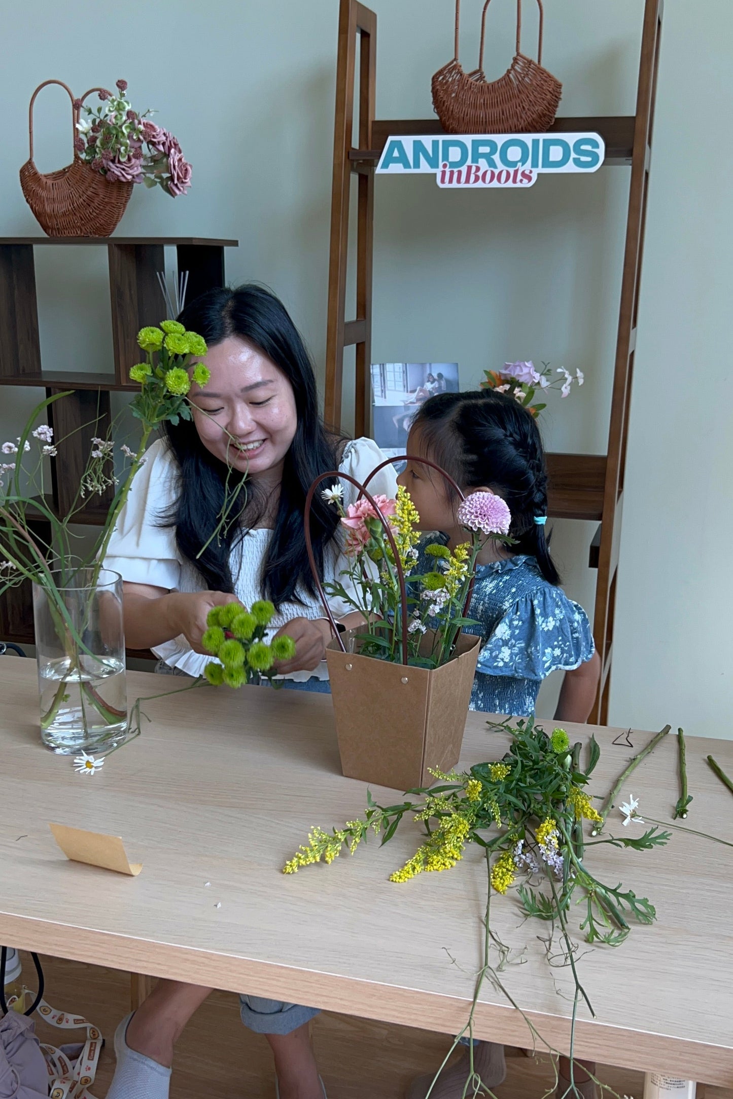 Parent-Child Flower Arrangement Workshop