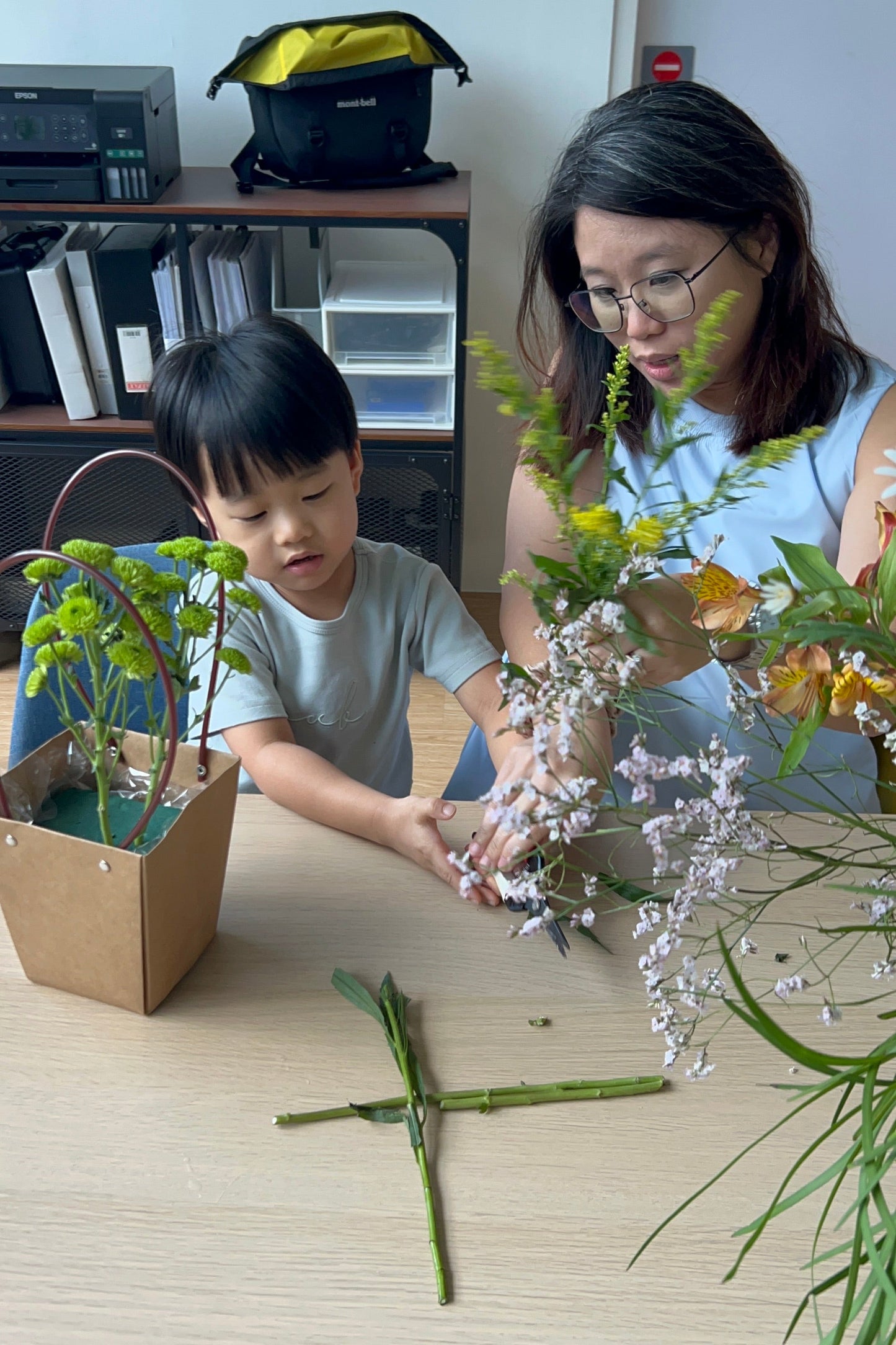 Parent-Child Flower Arrangement Workshop