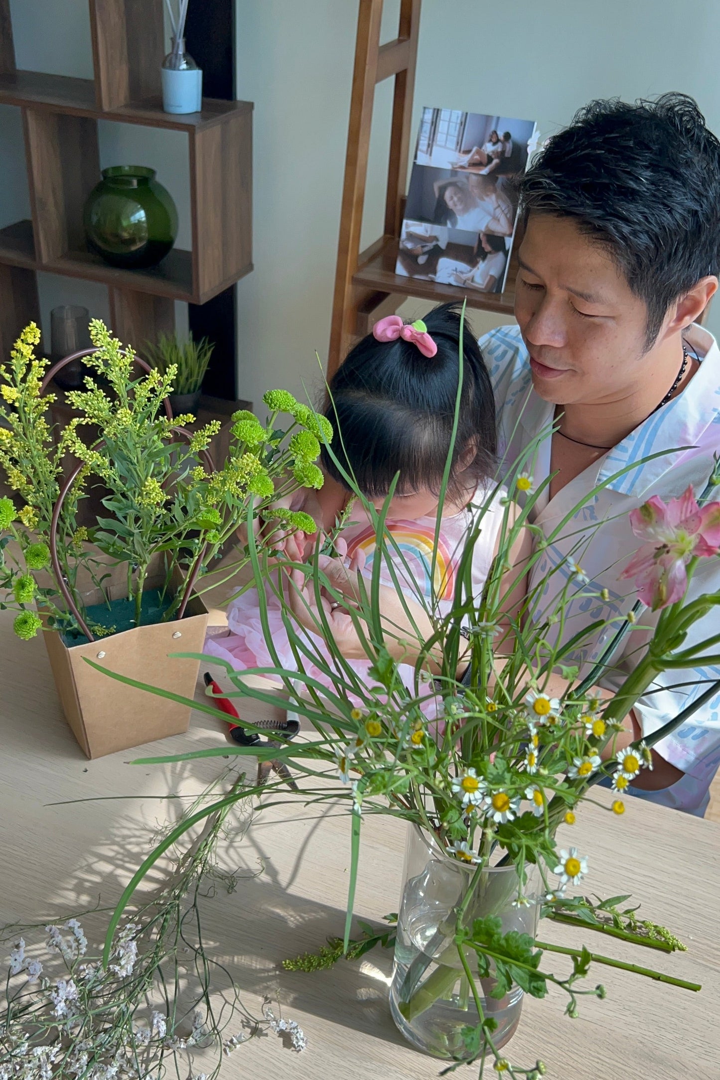 Parent-Child Flower Arrangement Workshop