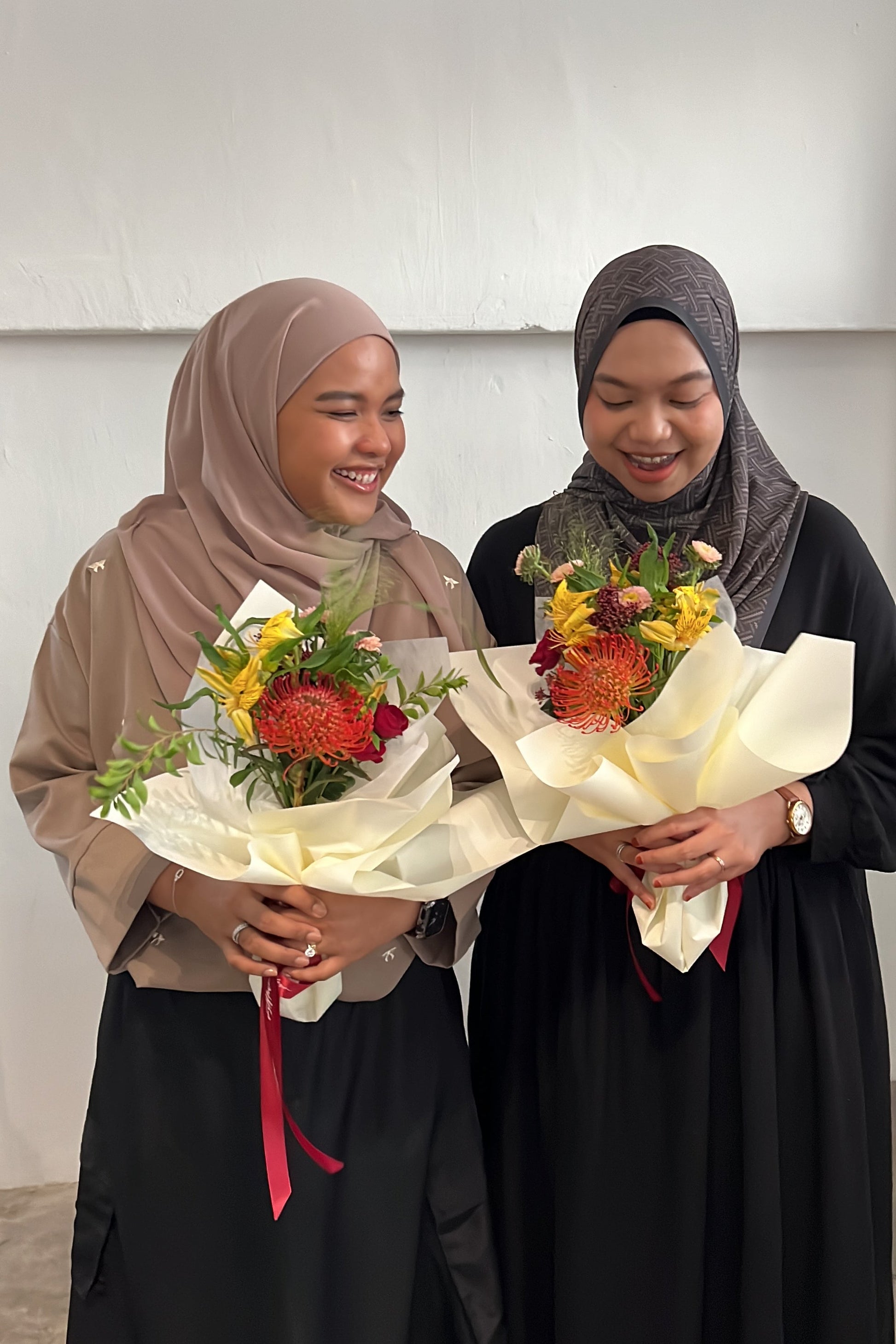 basic bouquet arrangement floral class singapore amytfleur