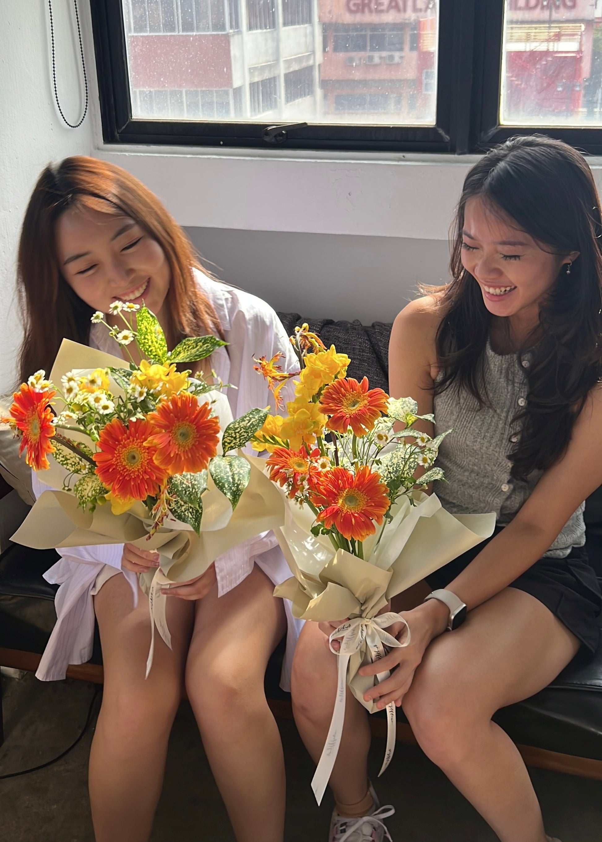 basic bouquet arrangement floral class singapore amytfleur