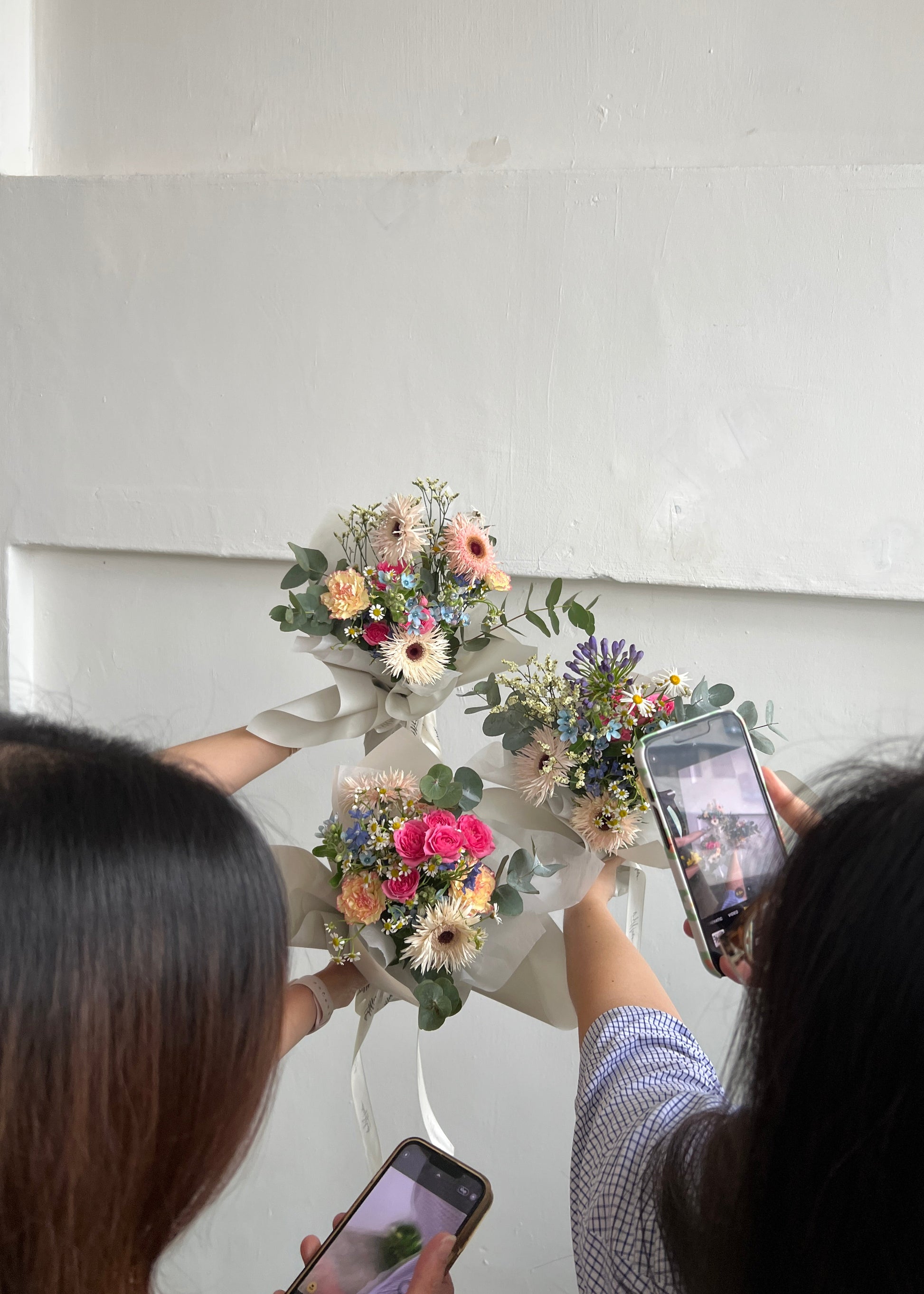 basic bouquet arrangement floral class singapore amytfleur