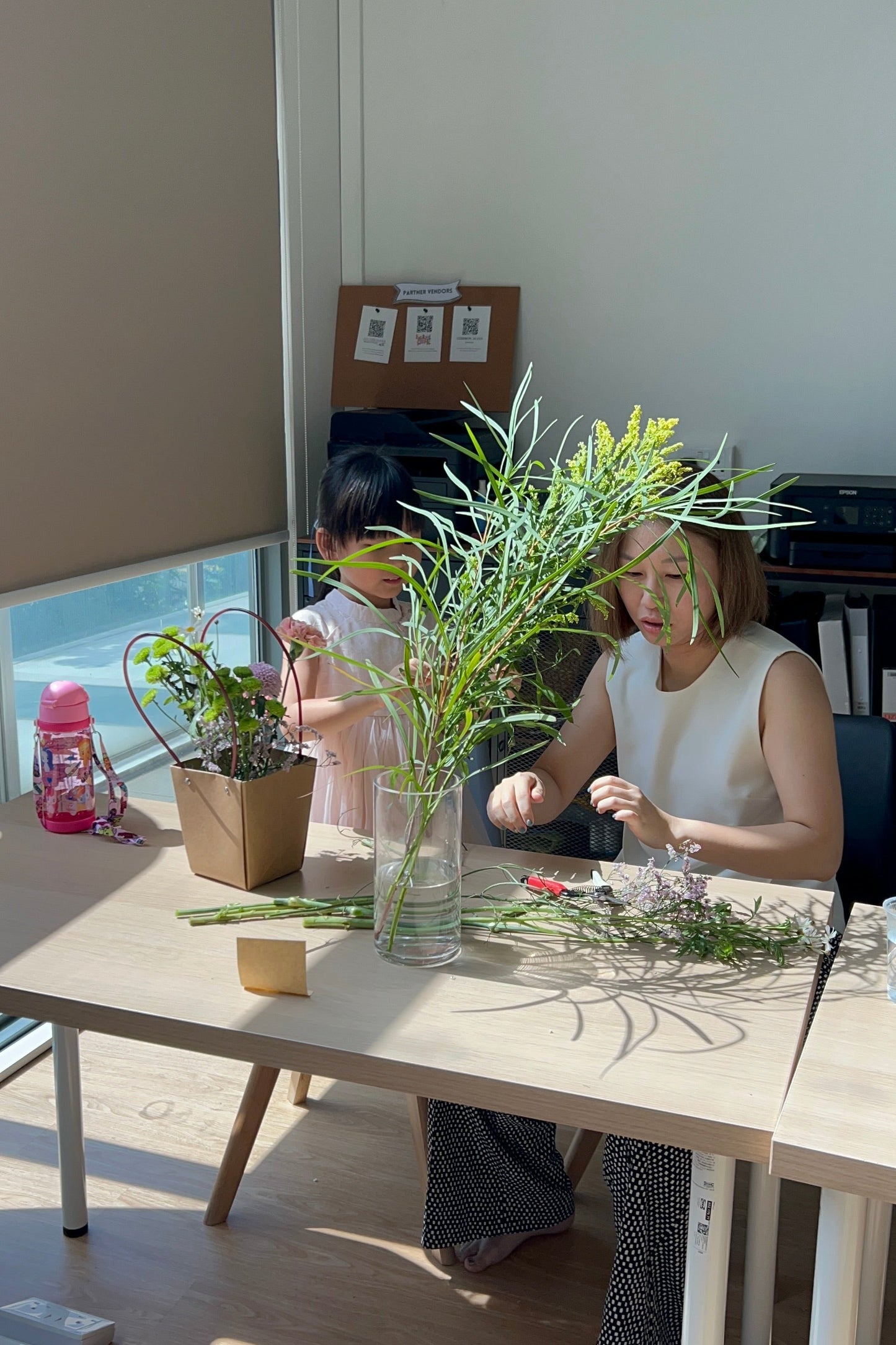 Parent-Child Flower Arrangement Workshop