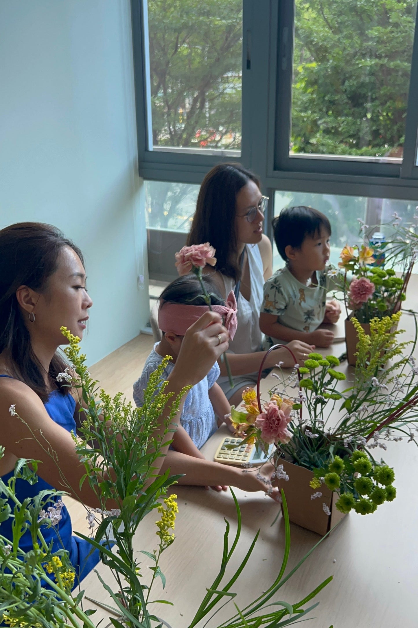 Parent-Child Flower Arrangement Workshop