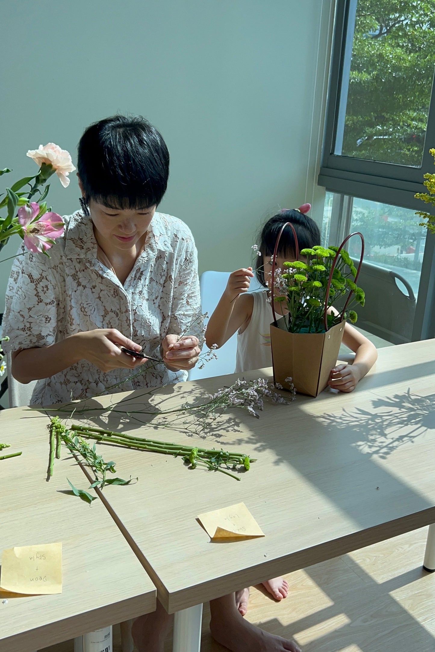 Parent-Child Flower Arrangement Workshop