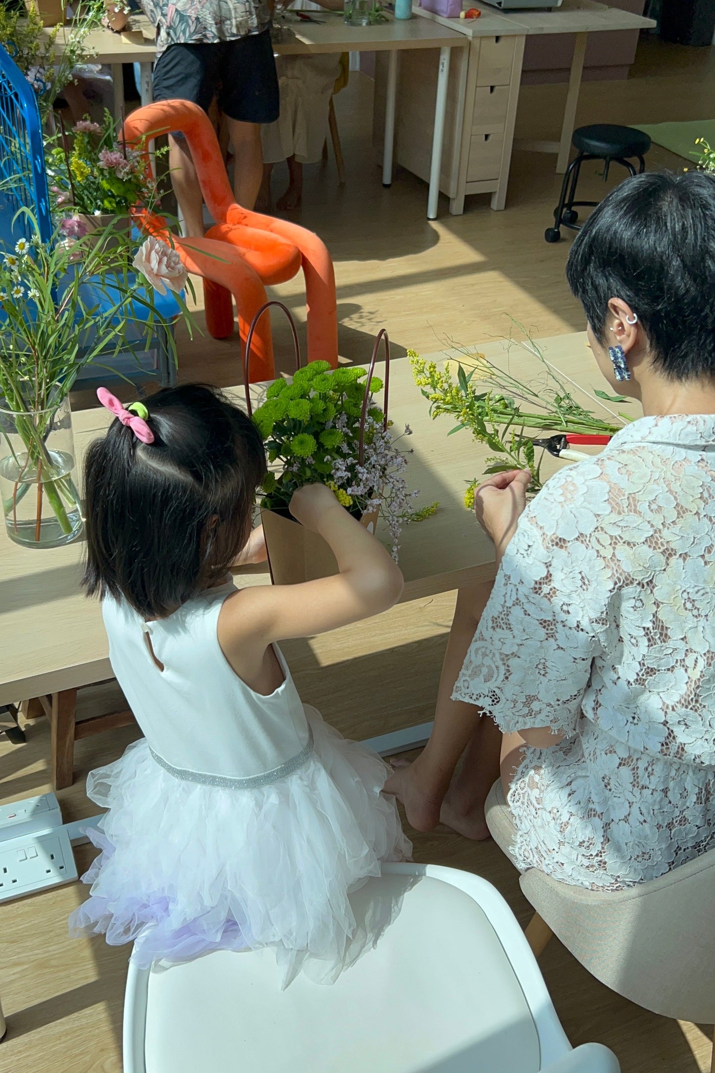 Parent-Child Flower Arrangement Workshop
