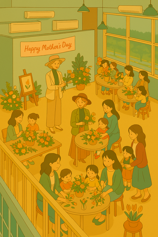 Parent-Child Flower Arrangement Workshop